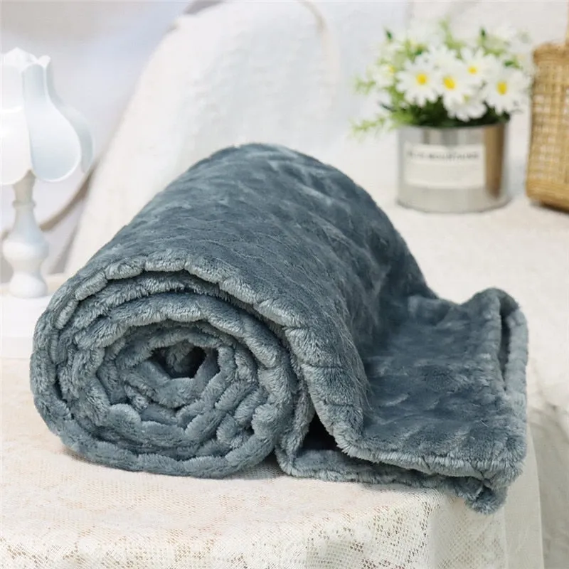 3D Fluffy Super Soft Baby/Kids Fleece Blanket
