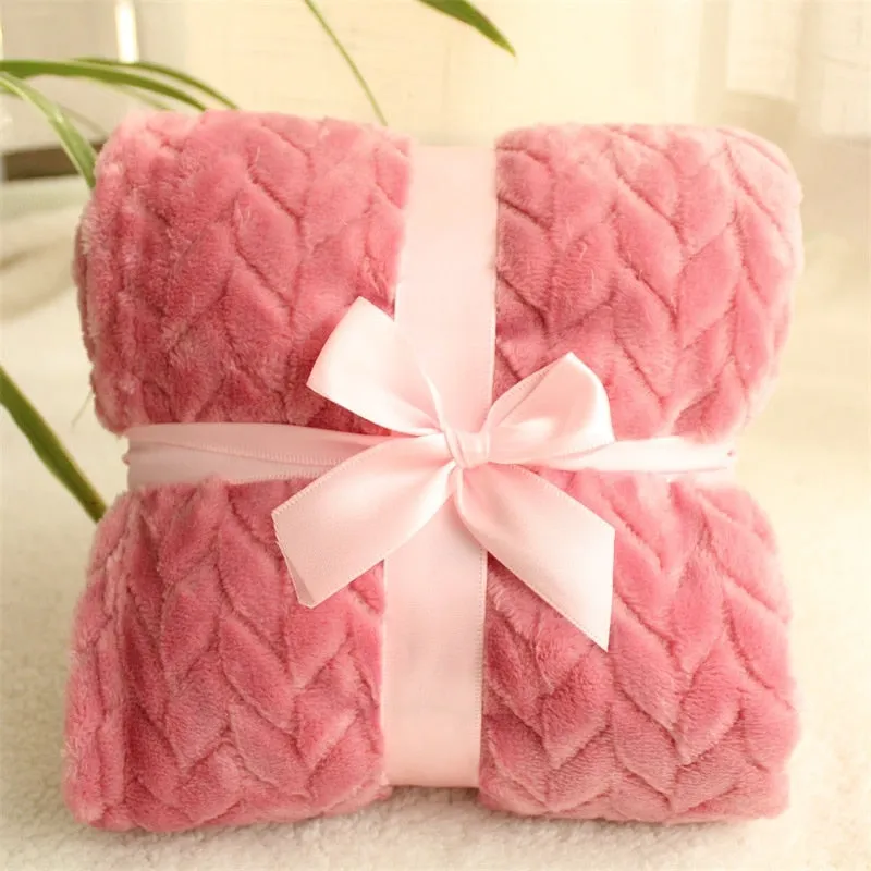 3D Fluffy Super Soft Baby/Kids Fleece Blanket