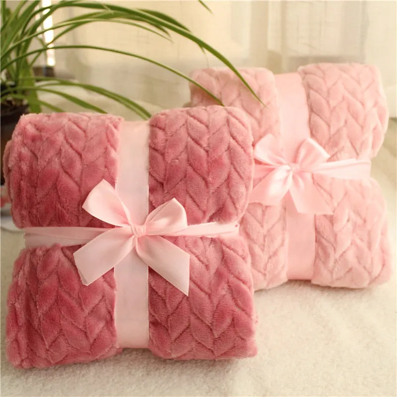 3D Fluffy Super Soft Baby/Kids Fleece Blanket