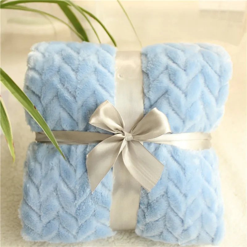 3D Fluffy Super Soft Baby/Kids Fleece Blanket