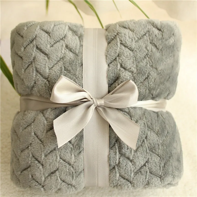 3D Fluffy Super Soft Baby/Kids Fleece Blanket