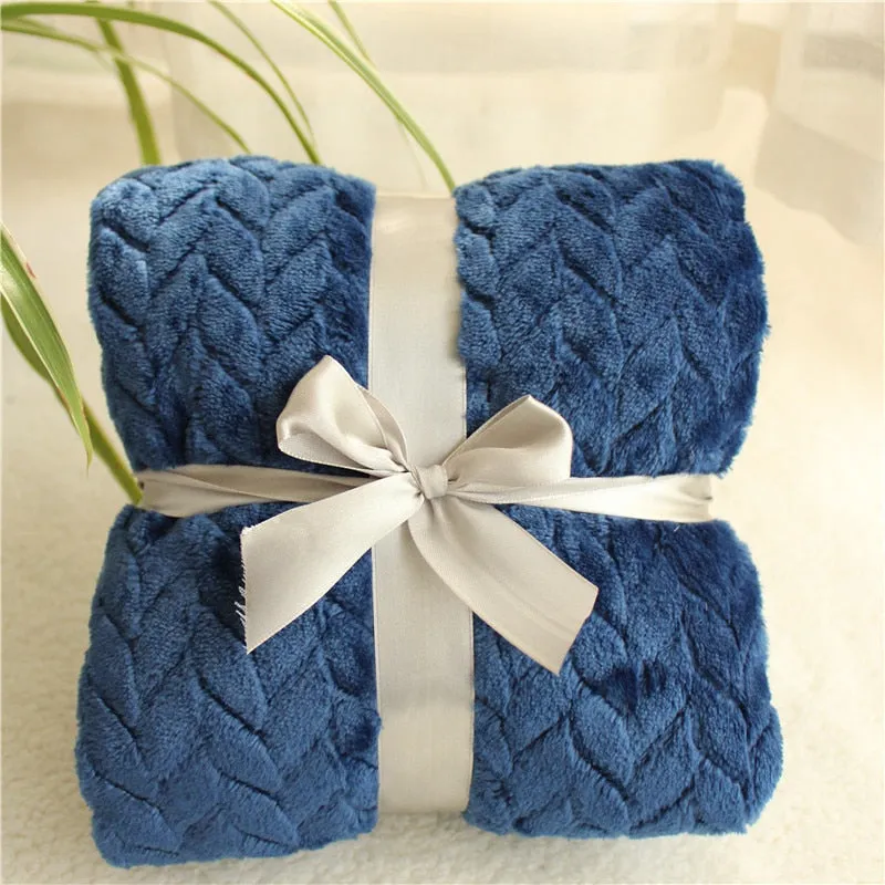 3D Fluffy Super Soft Baby/Kids Fleece Blanket