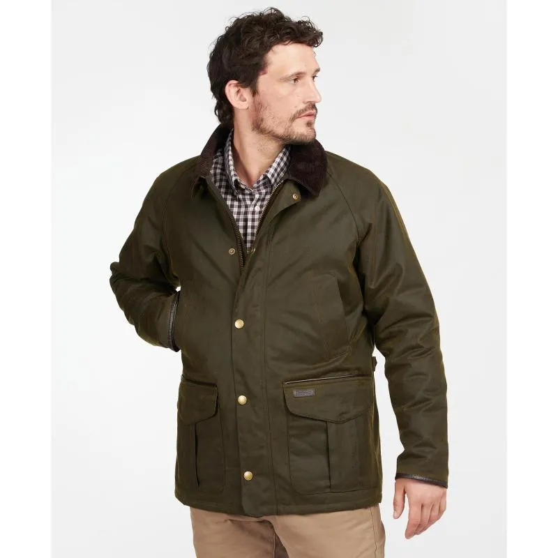 Barbour Stratford 8oz Mens Wax Jacket - Olive