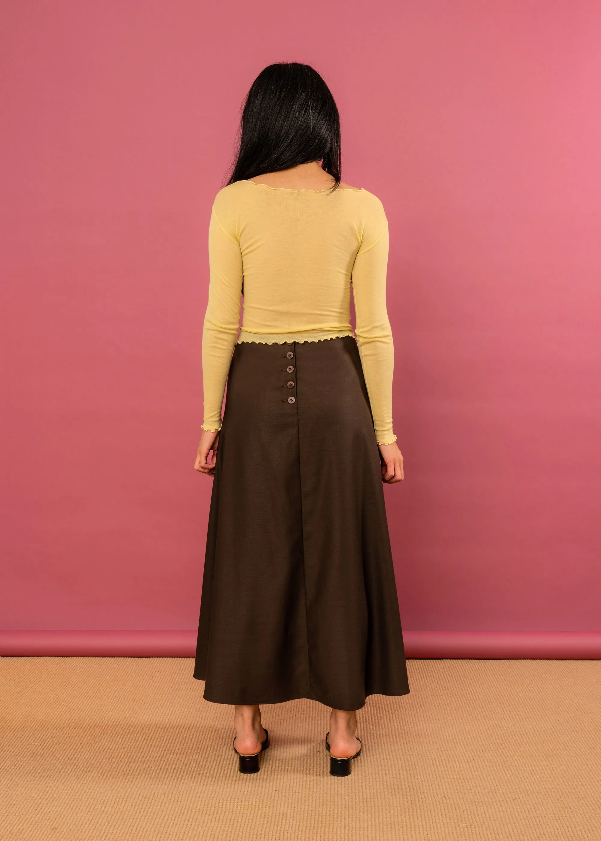 Frances Skirt (Chocolate)