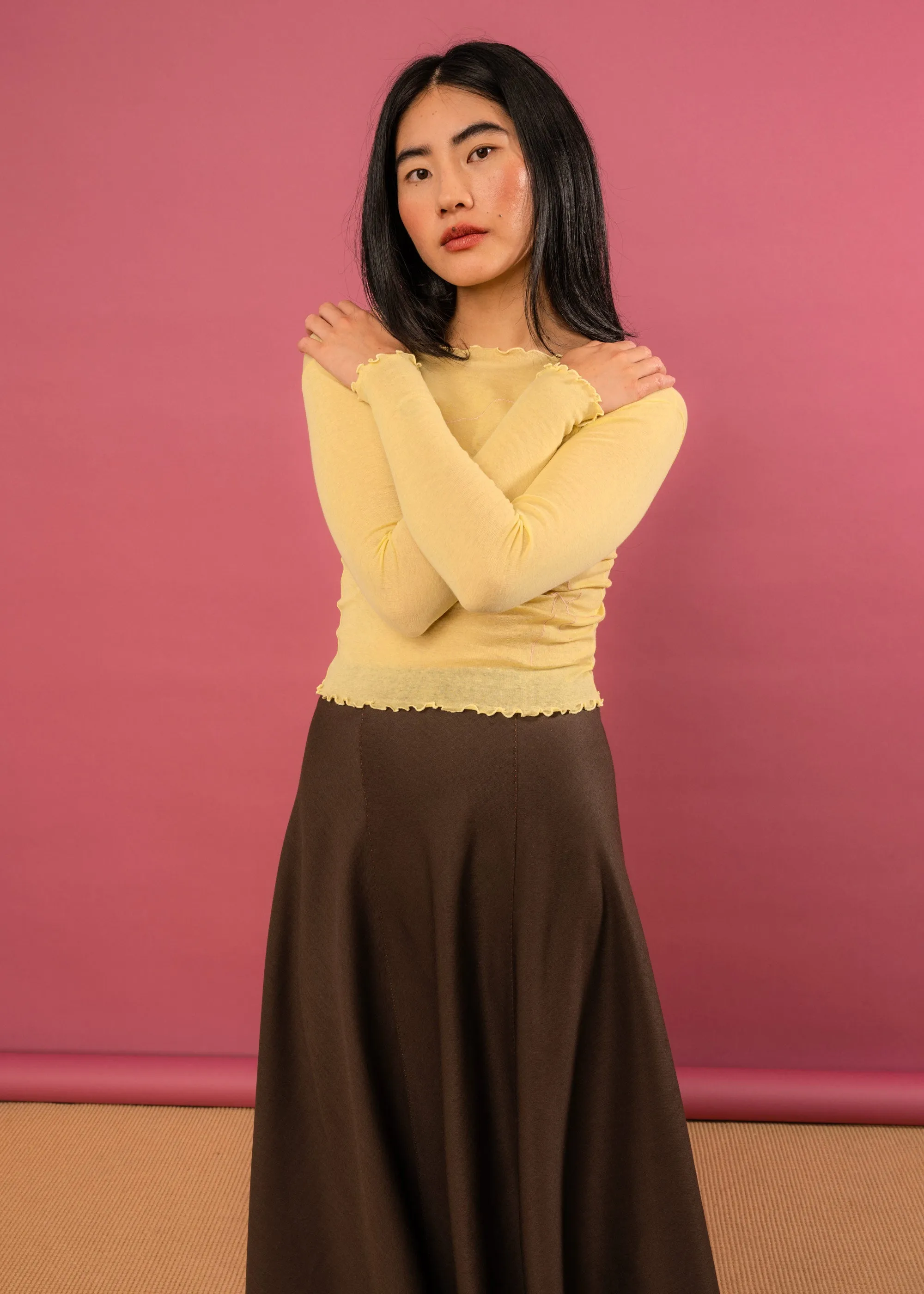 Frances Skirt (Chocolate)