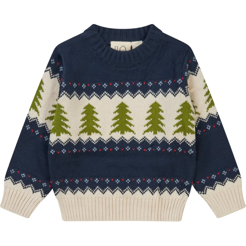 Kevin Christmas Tree Fairisle Sweater