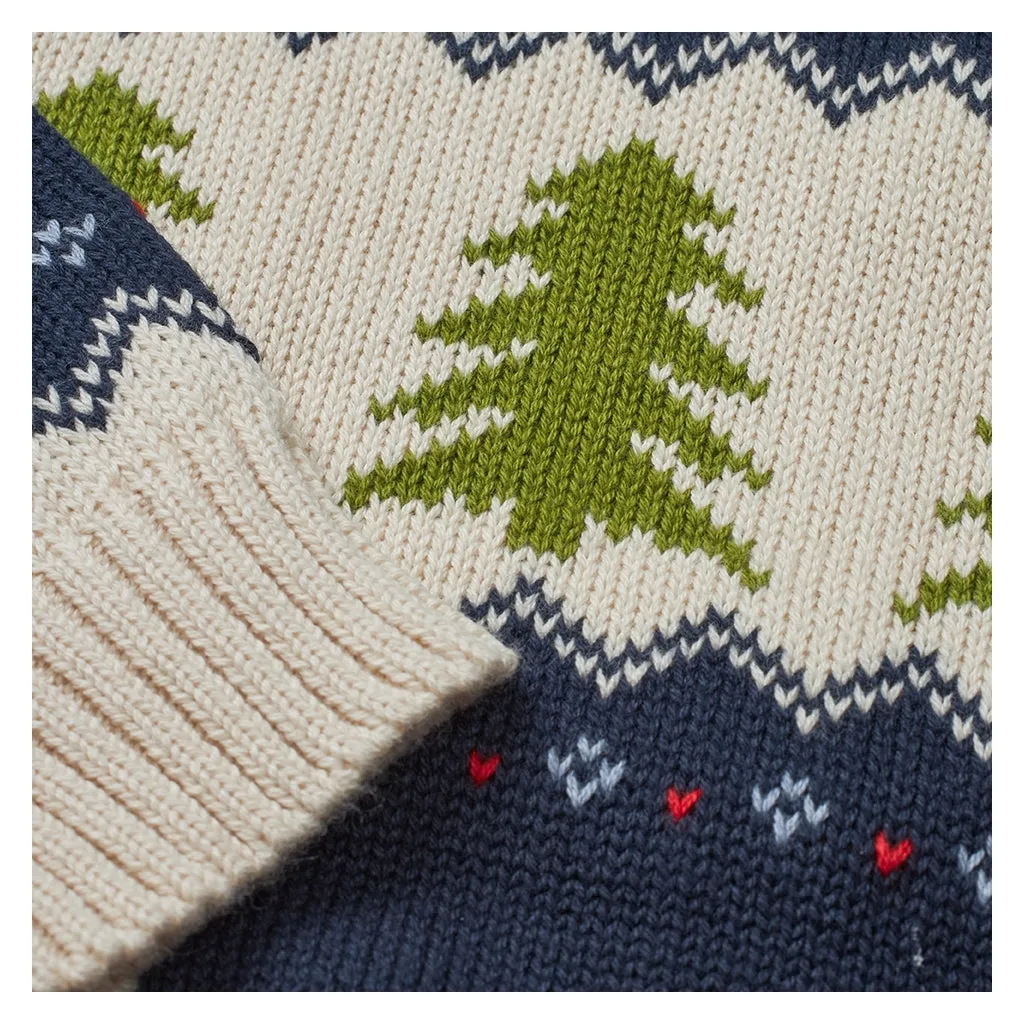 Kevin Christmas Tree Fairisle Sweater