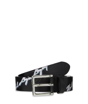 K/MONOGRAM SIGNATURE BELT