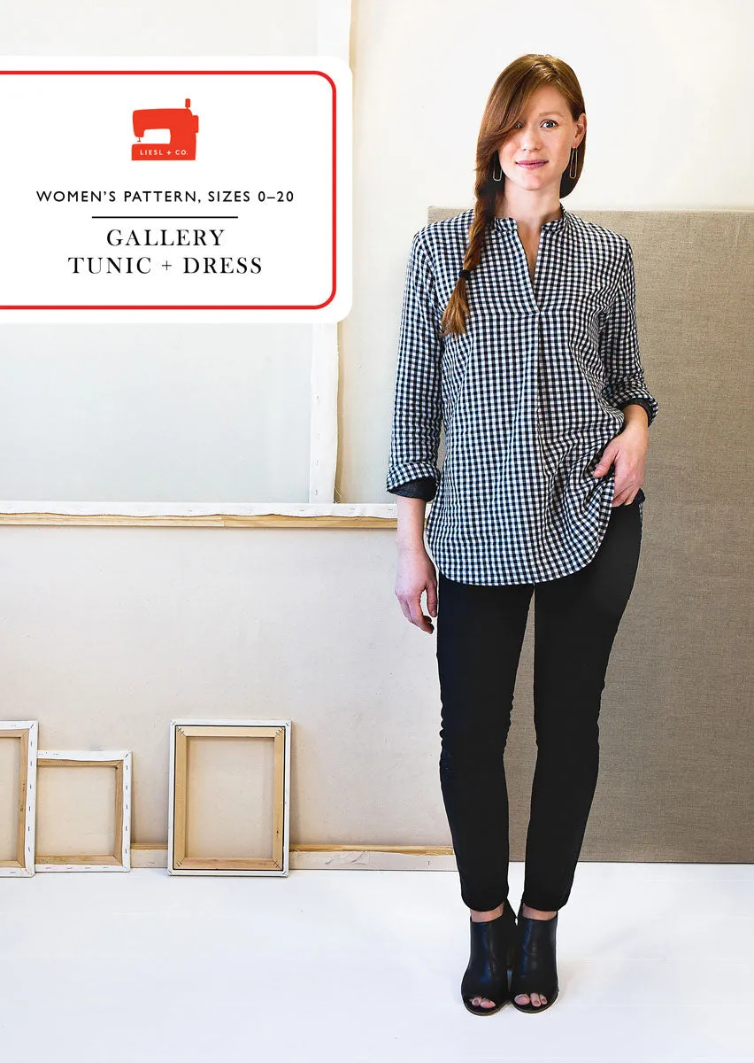 LIESL   CO • Gallery Tunic   Dress Sewing Pattern