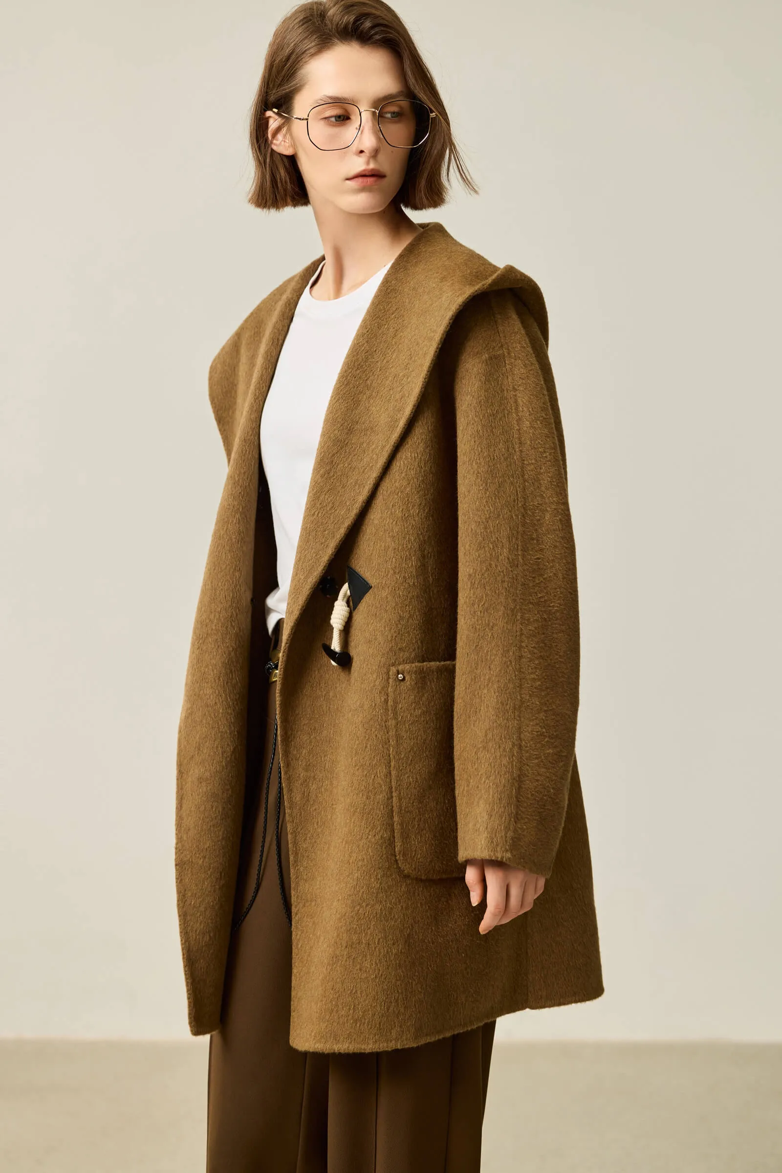 LILY Vintage Wool Double-Faced Coat