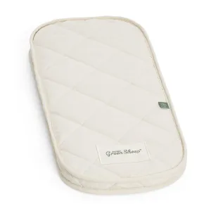 Little Green Sheep Natural Moses Basket Mattress to fit Kinder Valley - 72 x 26.5cm