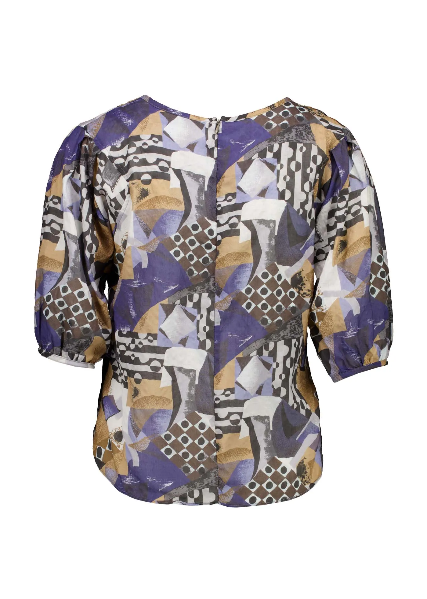 Mezclar Blouse in Seersucker