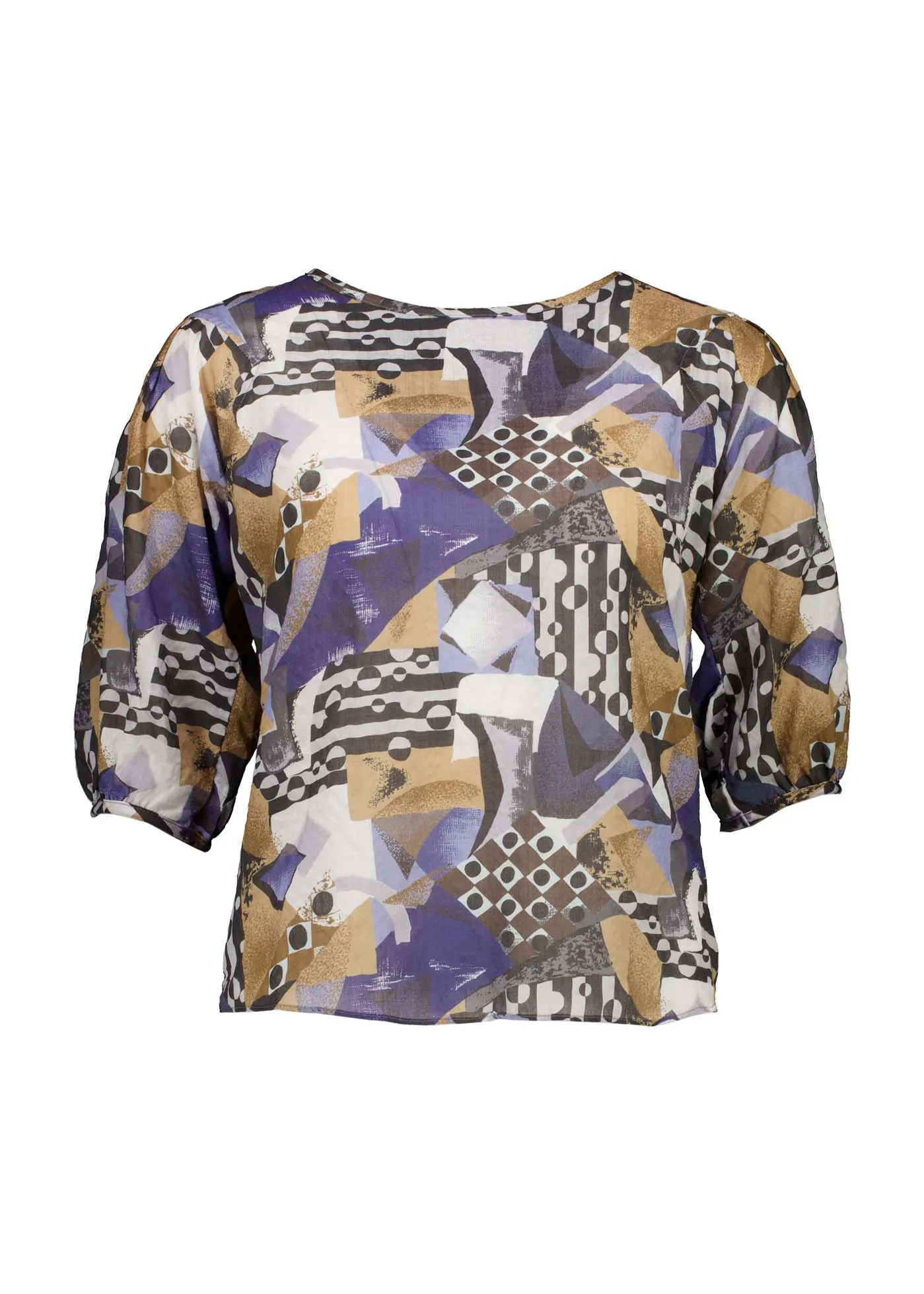 Mezclar Blouse in Seersucker