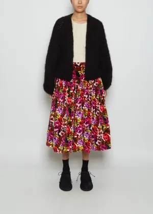 Mohair Cardigan — Black