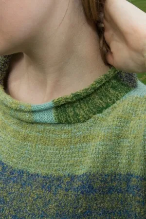 Orkney Landscape Trimneck Tunic in Rolling Hills