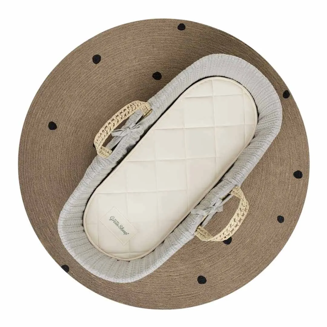 Outlet - The Little Green Sheep Natural Moses Basket Mattress - Mamas & Papas