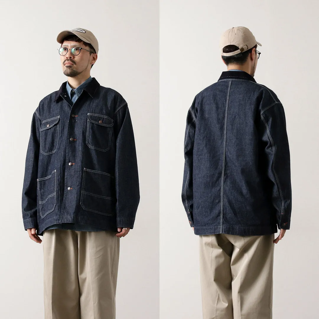 PAYDAY / 50's model corduroy collar coverall