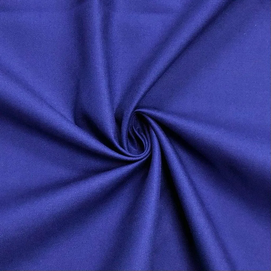 Plain Polycotton Gabardine Twill Fabric