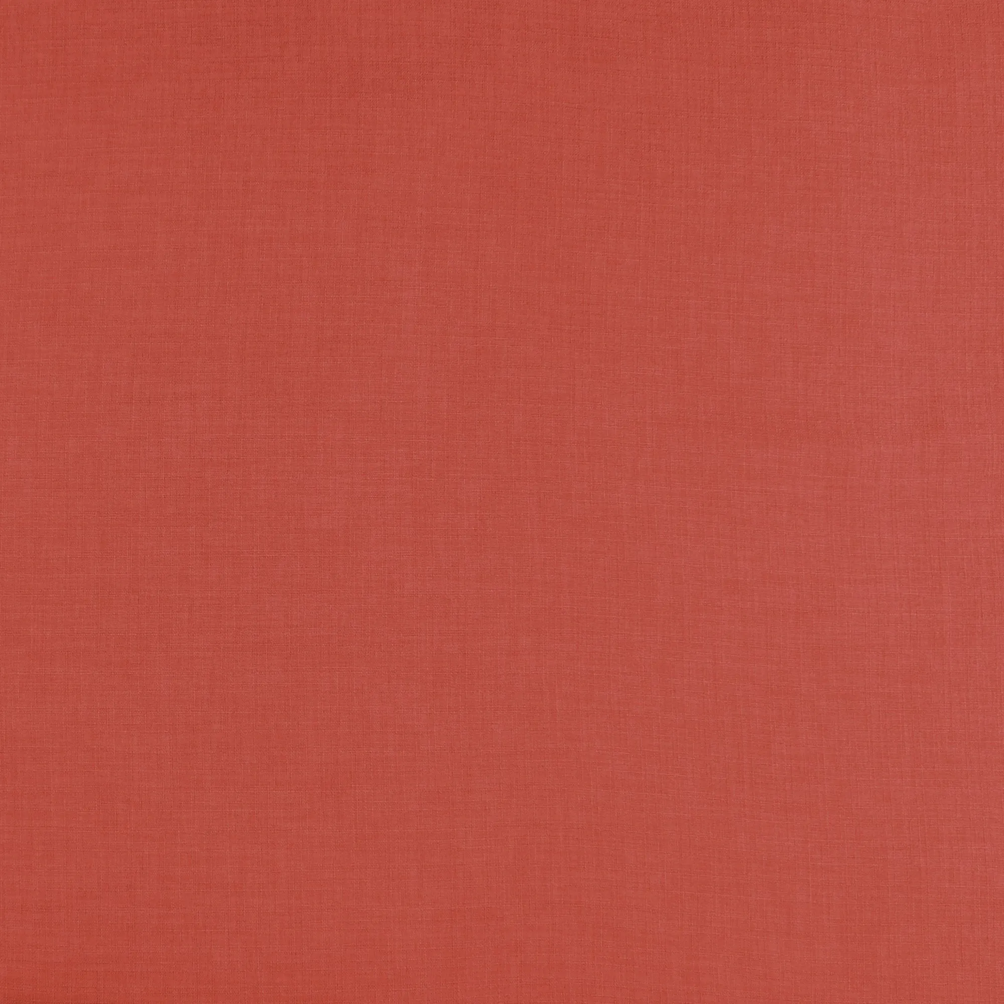 Solid Linen Look - CAROL - 007 - Coral
