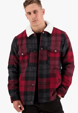 Swanndri Mens Kaituna Sherpa Lined Jacket