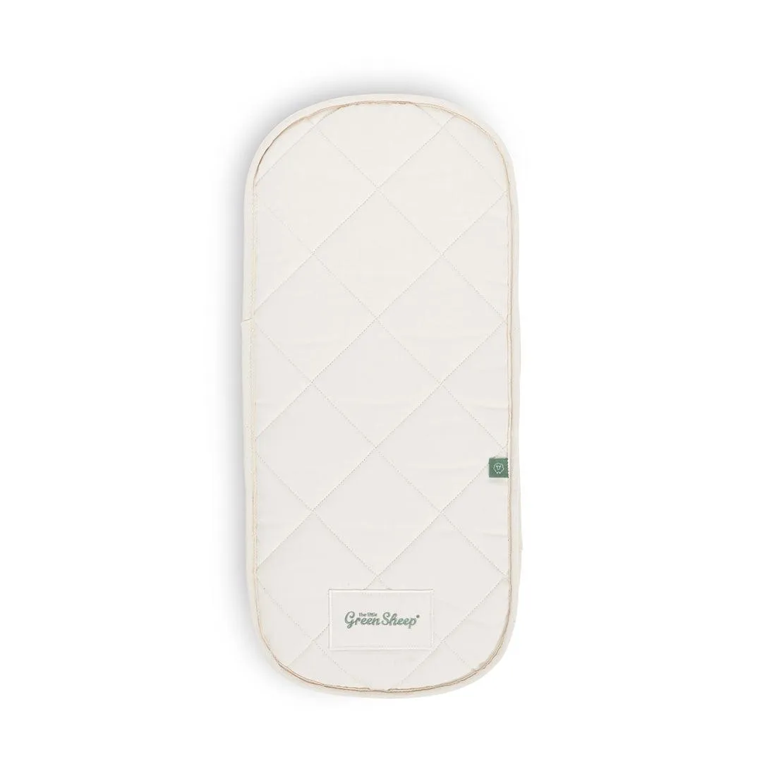 The Little Green Sheep Natural Moses Basket Mattress - Mamas & Papas